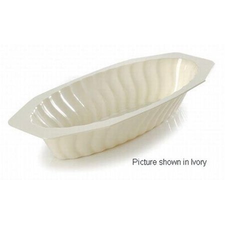 FINELINE SETTINGS Fineline Settings 215-BK Flairware 15 oz Black Serving Boat 215-BK